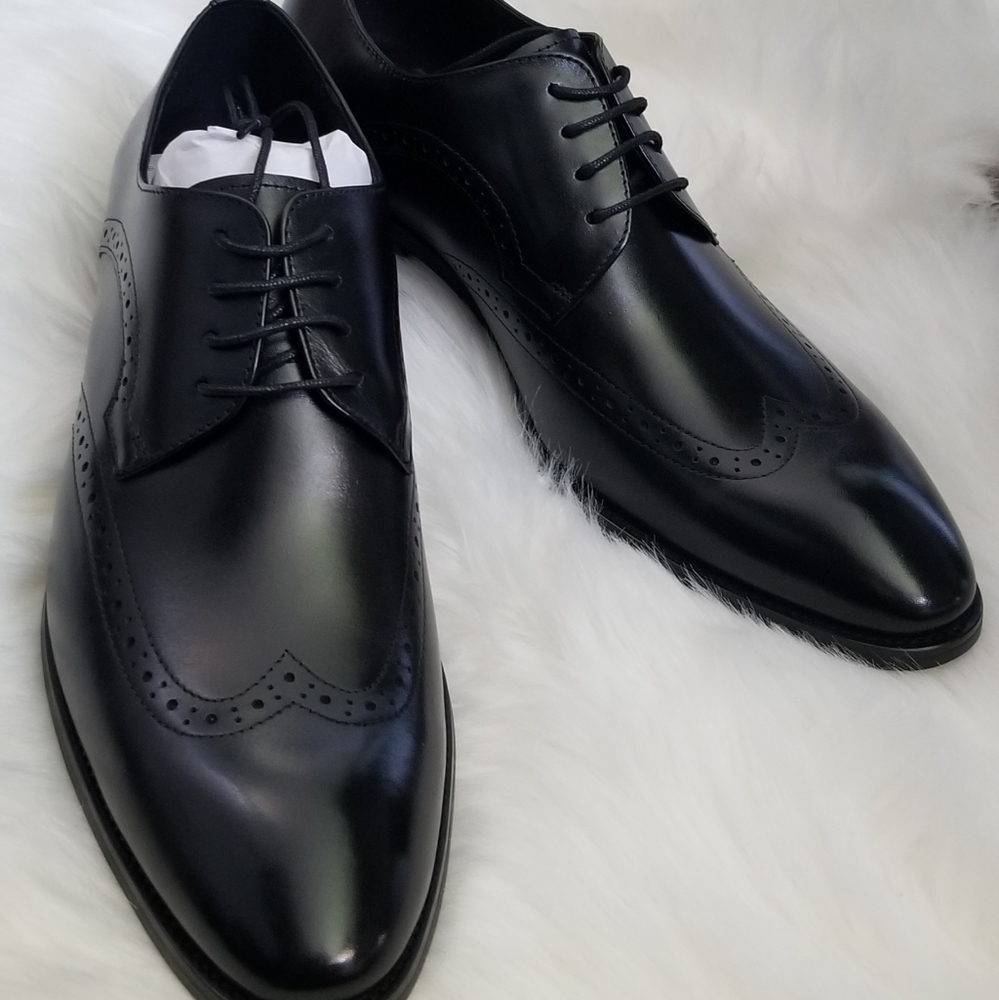Black Men size 8 Oxford shoes